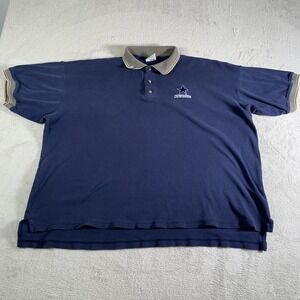 Vintage Dallas Cowboys Shirt‎ Mens XL Navy Blue NFL Football Polo Dynasty 90s